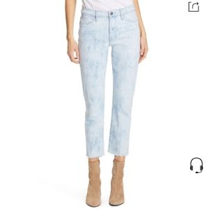 🌼 NWT Frame tie-dye straight-leg jeans